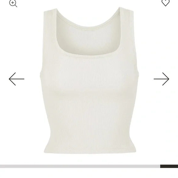 SKIMS Bone Ribbed Tank - Picture 2 of 3